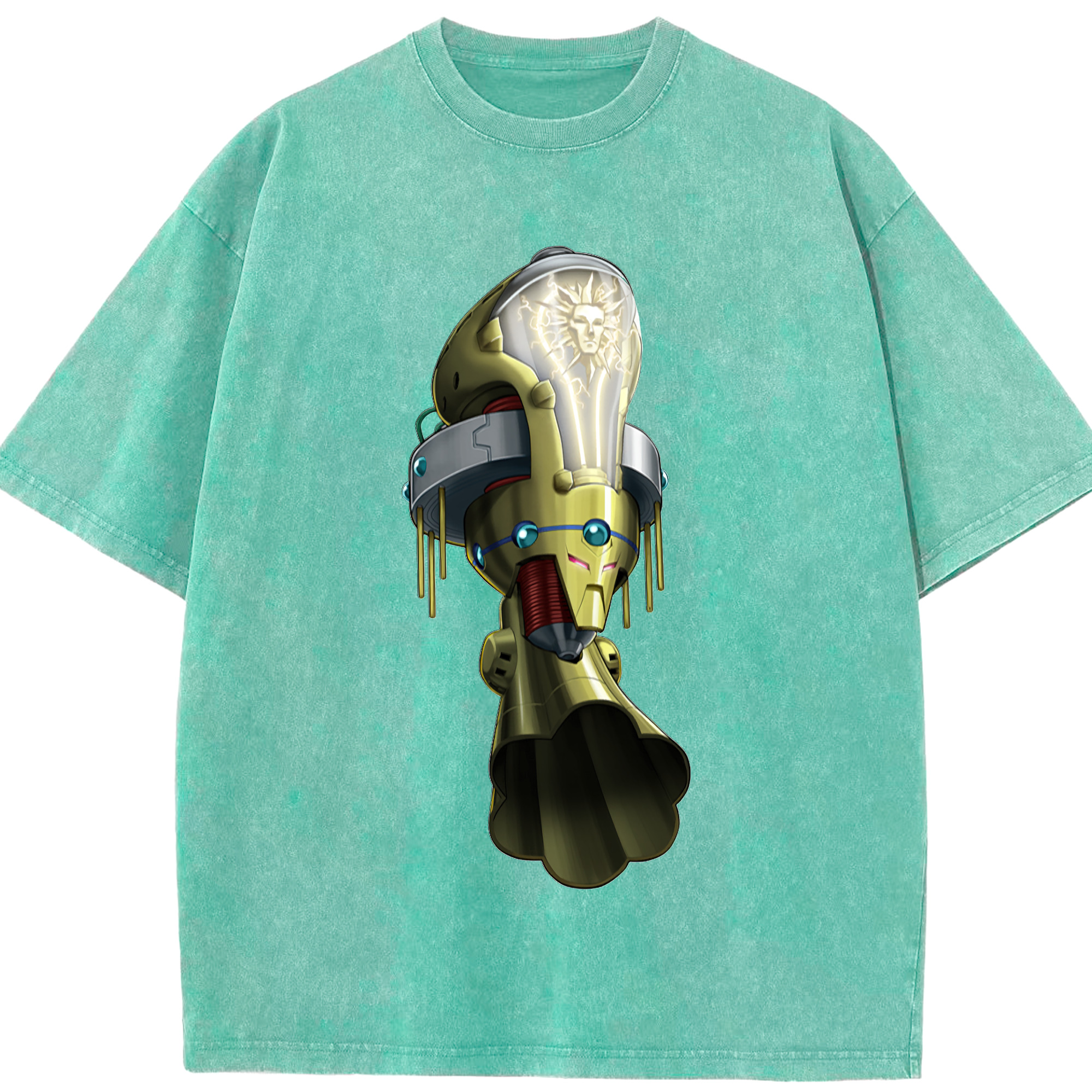 （画像用） 遊☆戯☆王 Yu-Gi-Oh! 綿100% ヴィンテージ風 半袖Tシャツ（フロントプリント）